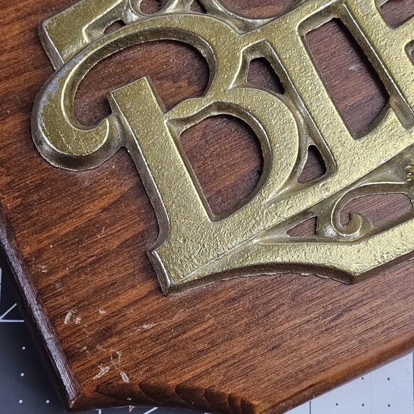 Vtg BLESS OUR HOME Wall Plaque - Picture 13 of 15